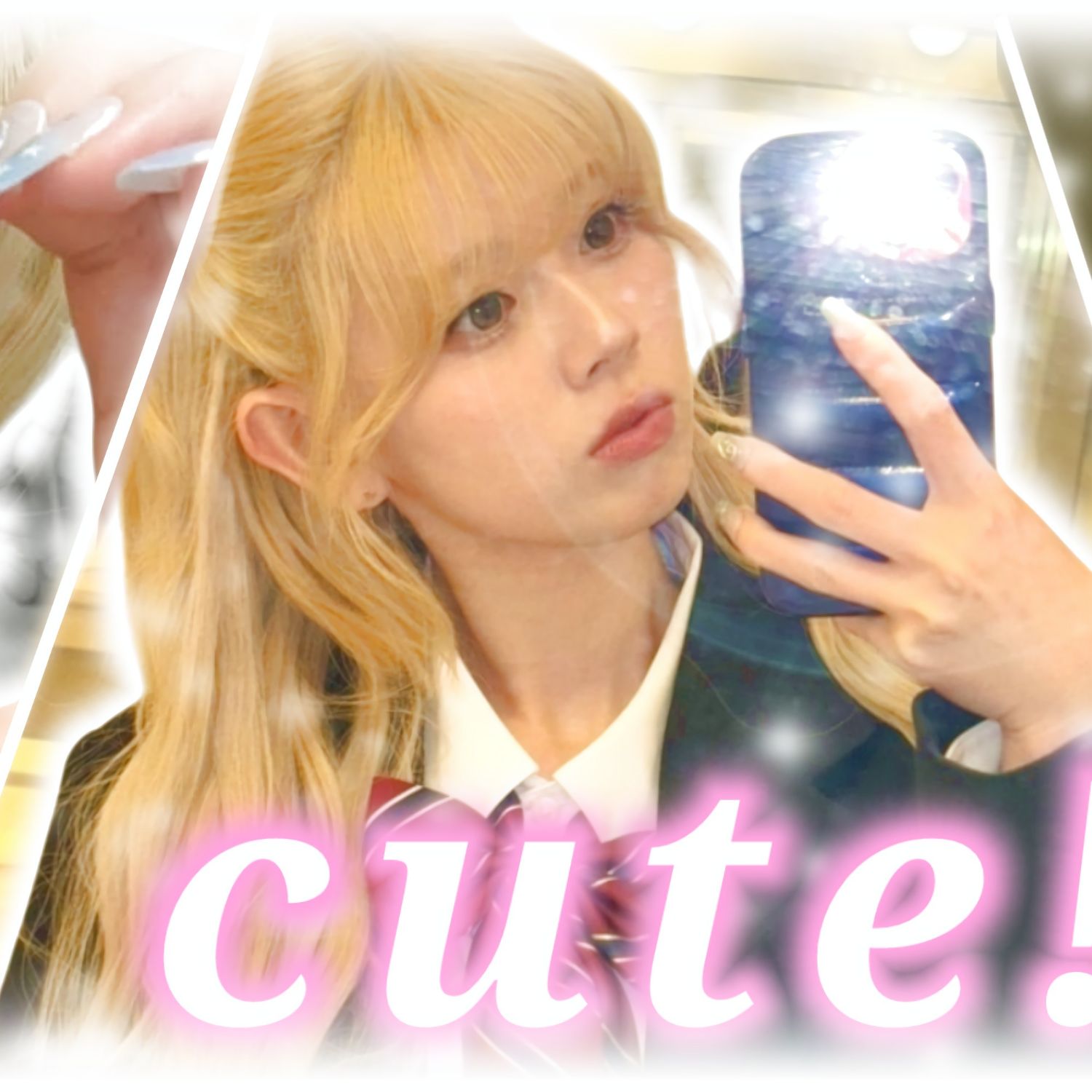 Behind-the-scenes cut of Riku (NiziU)