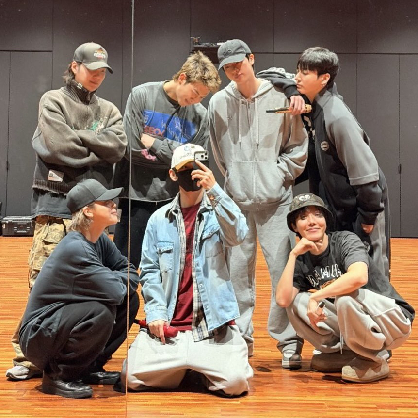 Momen yang diabadikan oleh penggemar BTS