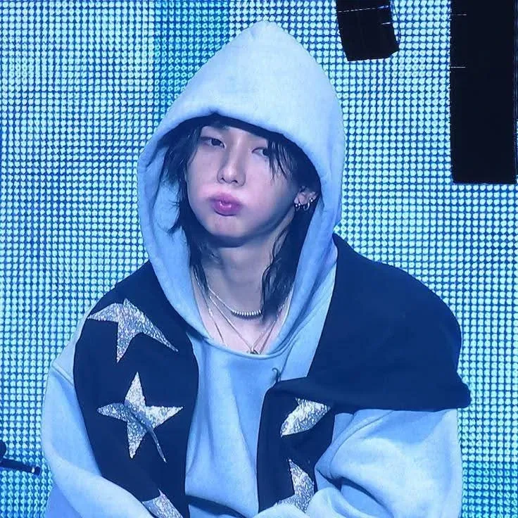Recent activity shot of Hyunjin (Stray Kids)