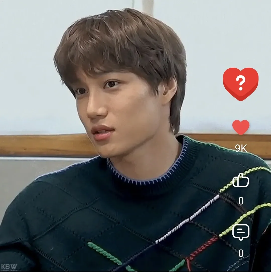 A moment captured by Kai (EXO)'s fan
