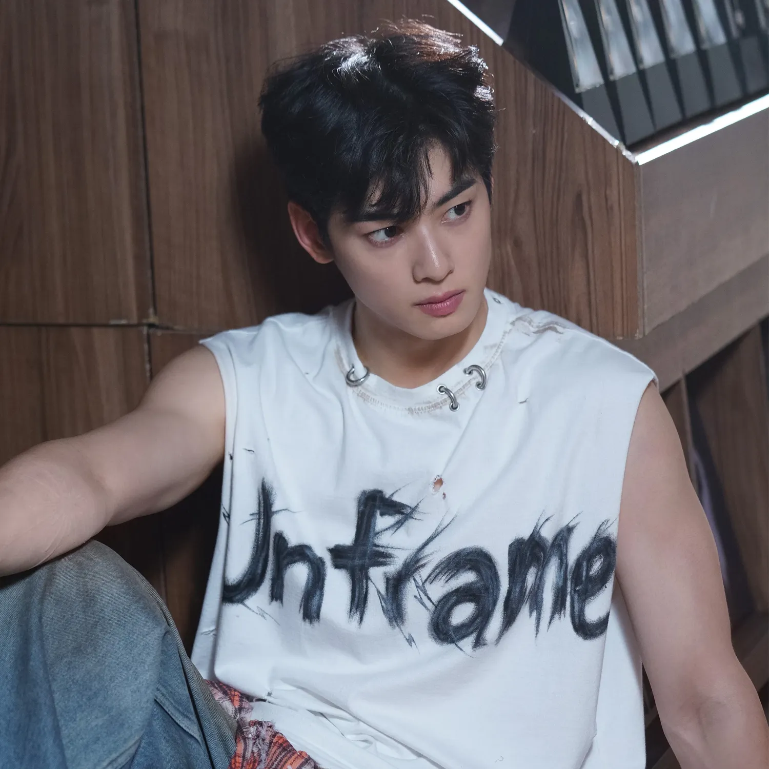 A moment captured by Eunwoo (ASTRO)'s fan