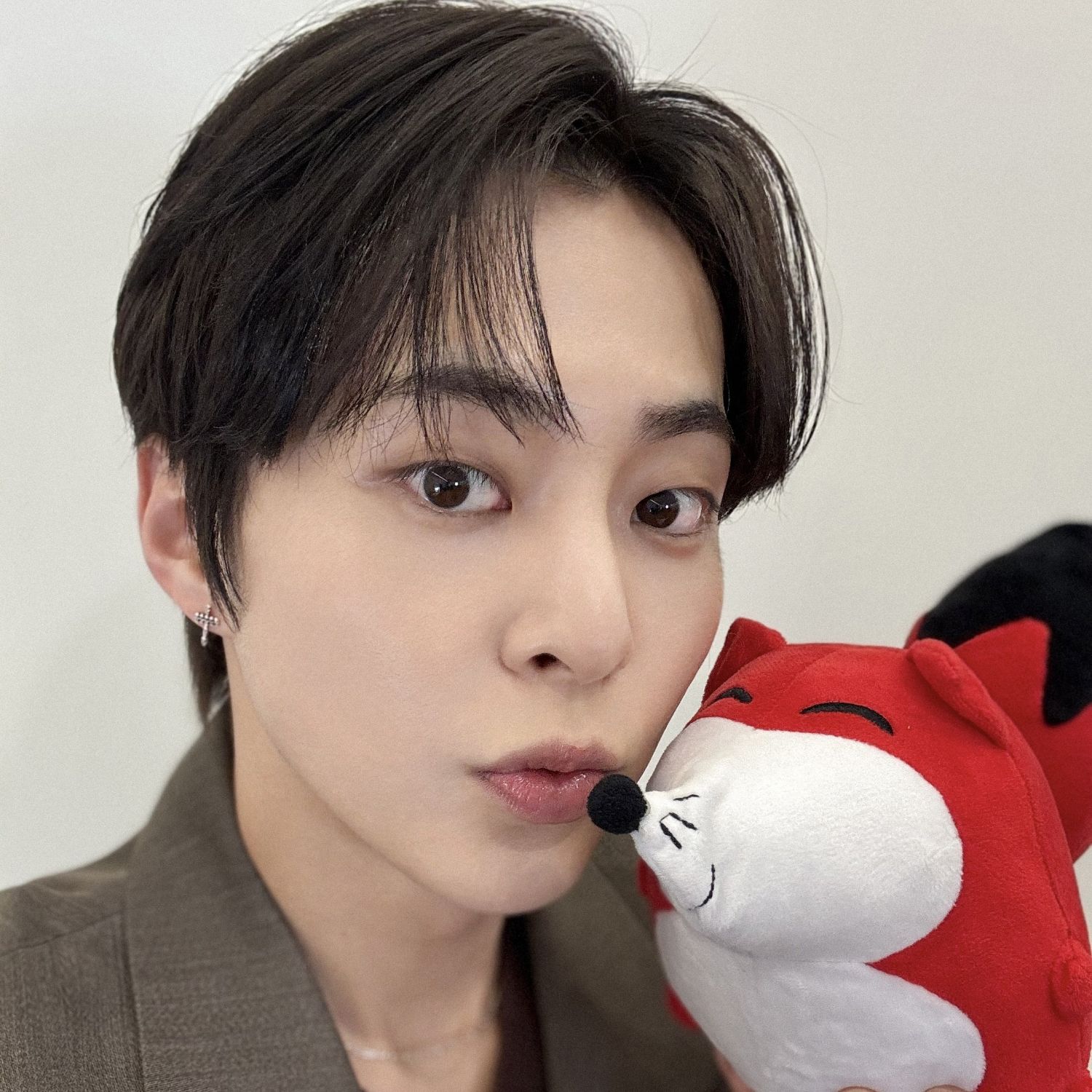 Recent activity shot of Xiumin (EXO)