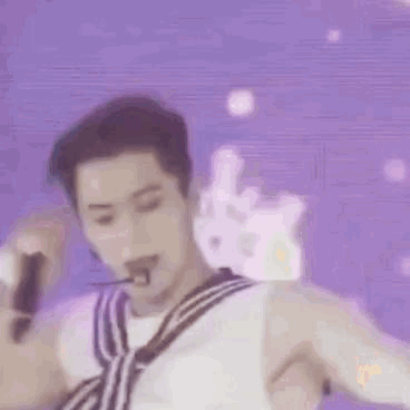 Recent activity shot of Moonbin (ASTRO)