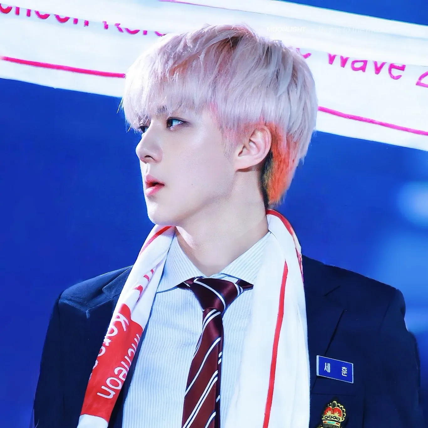 Recent activity shot of Sehun (EXO)