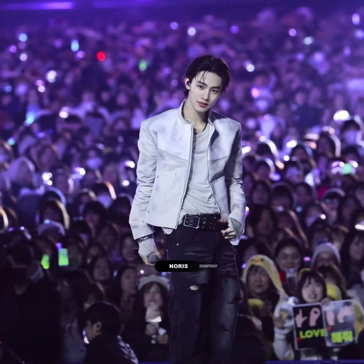 Momen yang diabadikan oleh penggemar Seonghyeon (CORTIS)