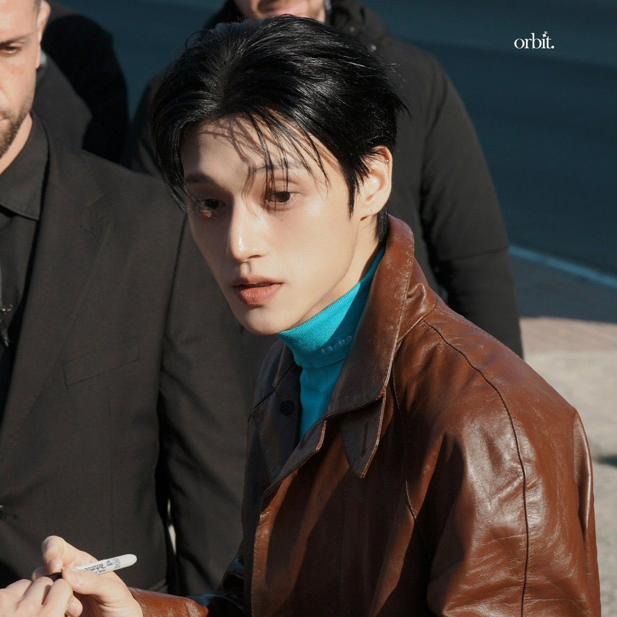 Recent activity shot of Wooyoung (ATEEZ)