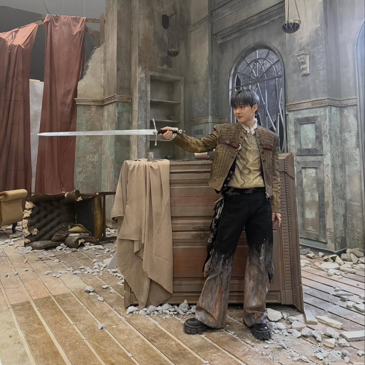 Recent activity shot of Suho (EXO)