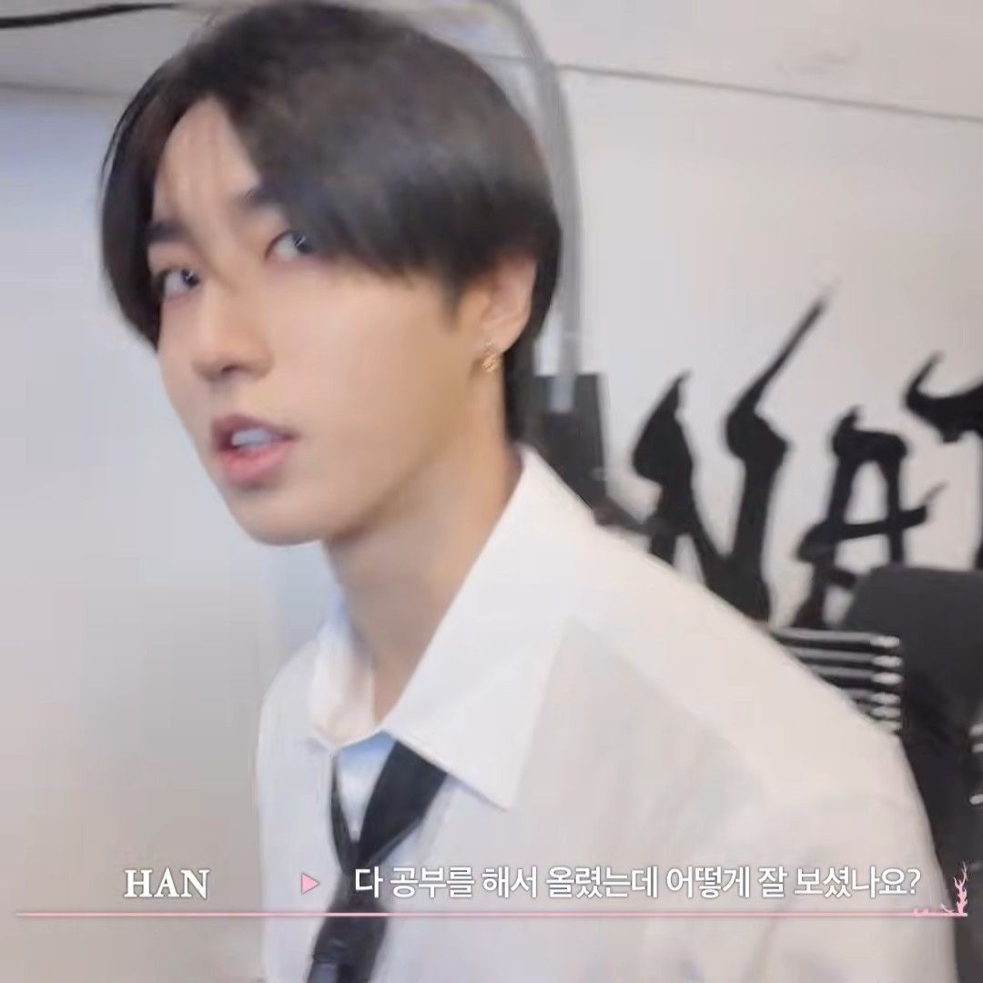 Behind-the-scenes cut of HAN (Stray Kids)