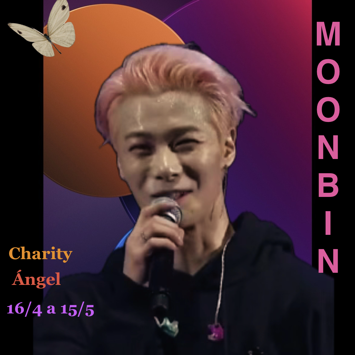 A moment captured by Moonbin (ASTRO)'s fan
