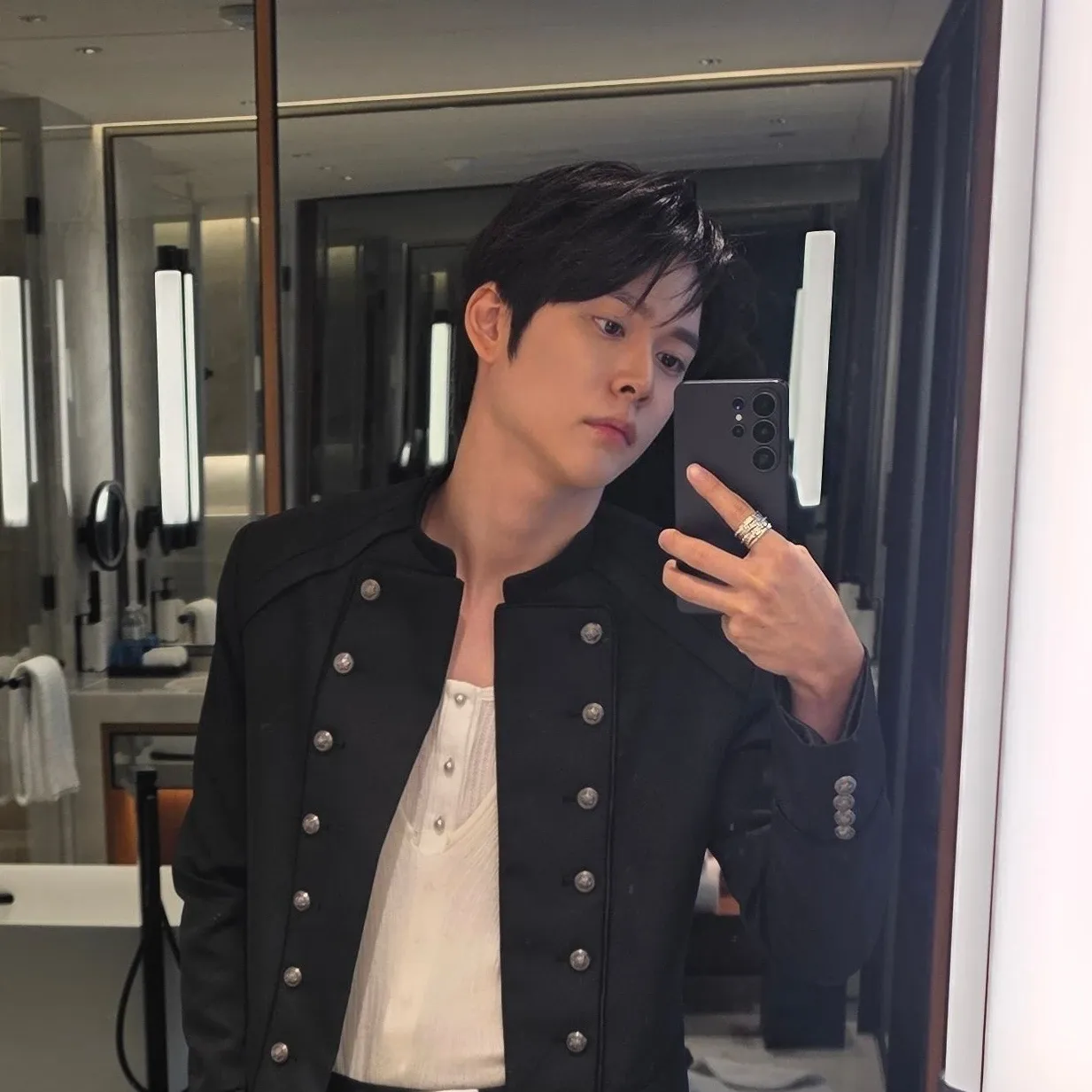 A moment captured by Eunseok (RIIZE)'s fan