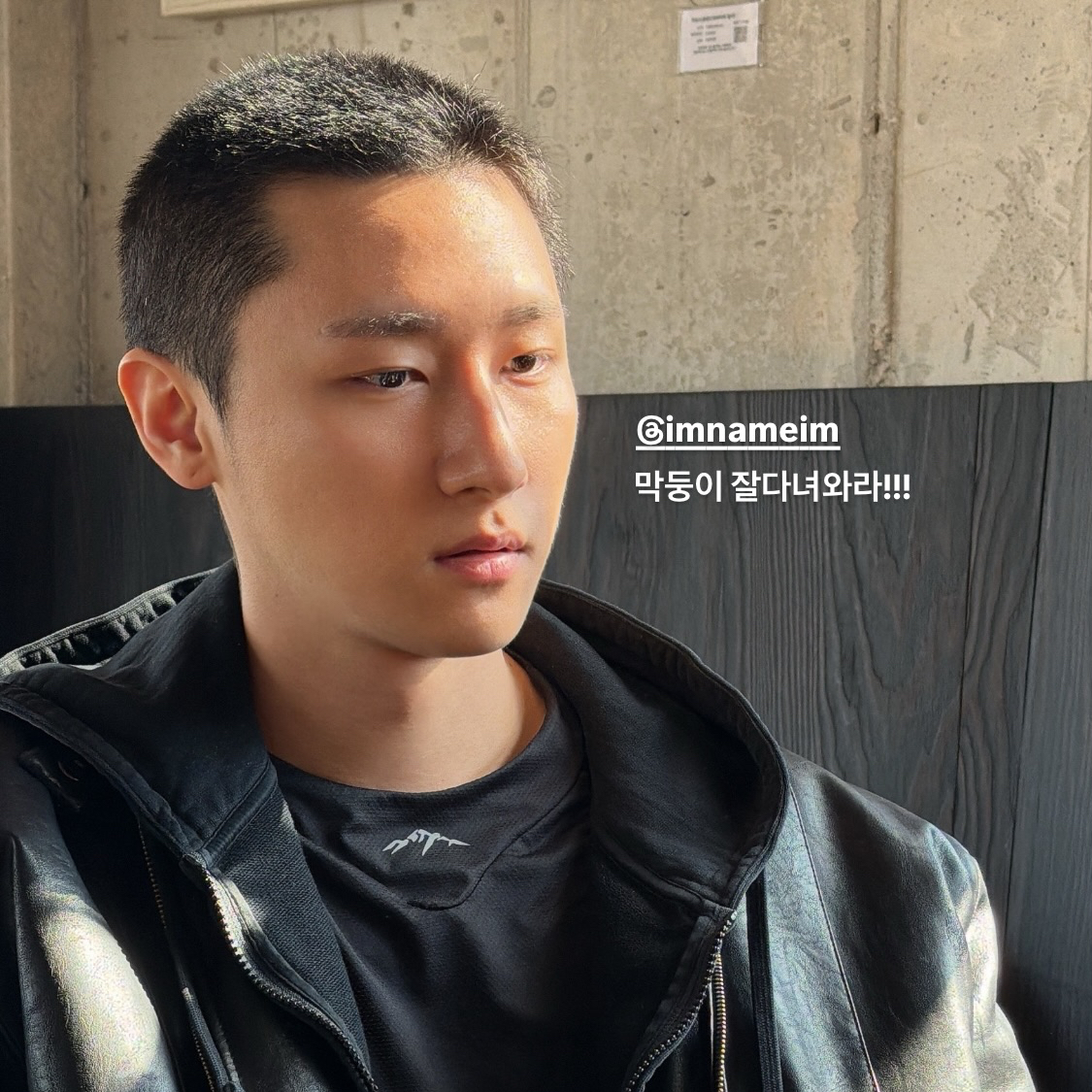 A moment captured by I.M (MONSTA X)'s fan