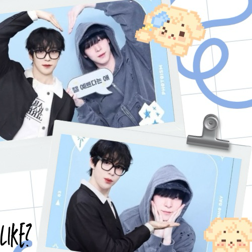 Behind-the-scenes cut of Yunho (ATEEZ)