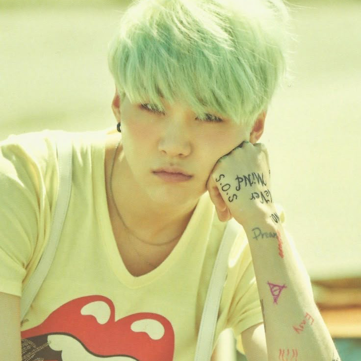Recent activity shot of SUGA (BTS)