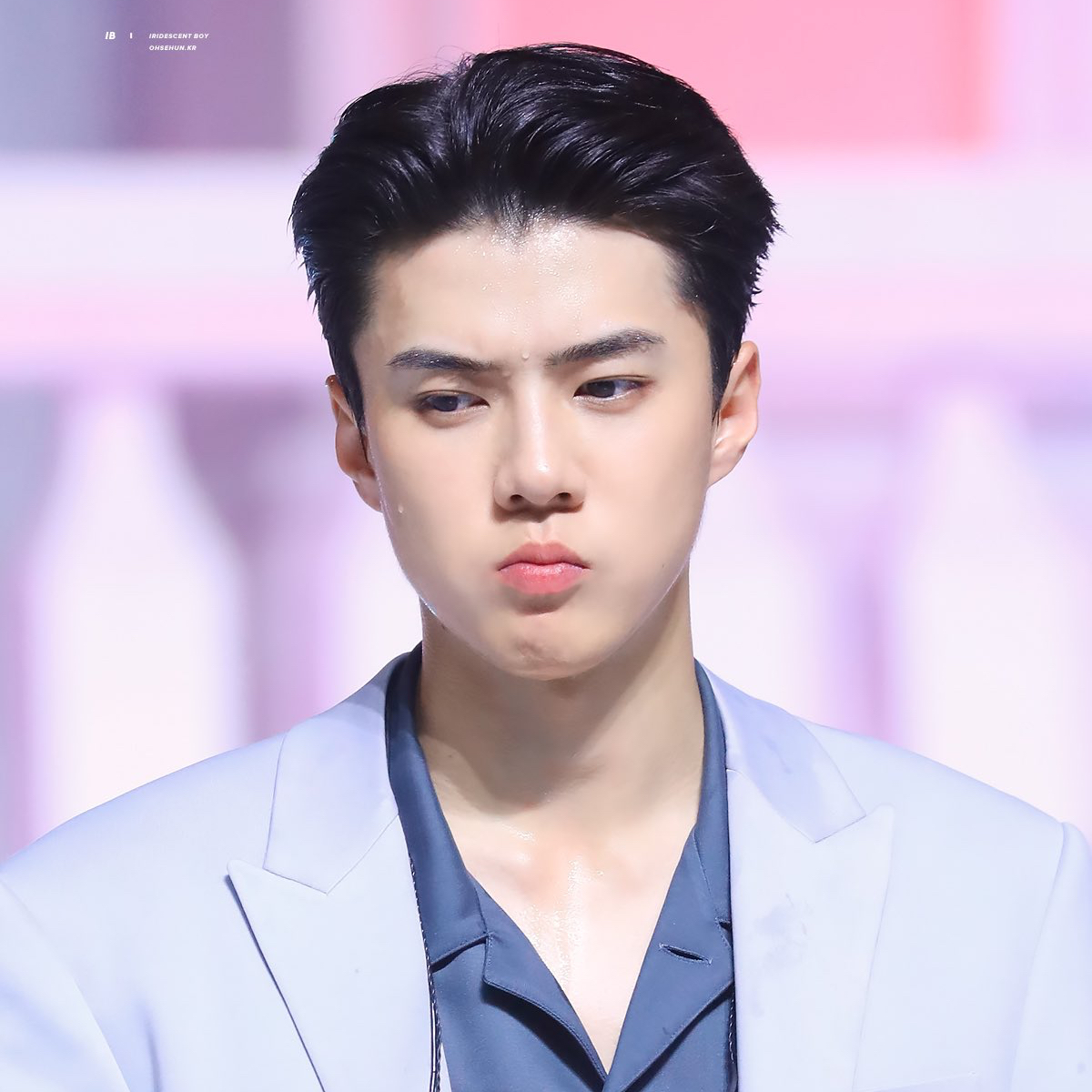 Recent activity shot of Sehun (EXO)