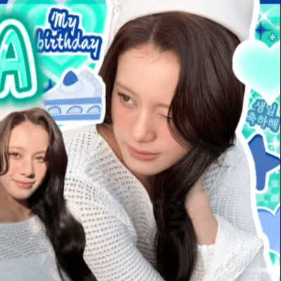 A moment captured by Mayuka (NiziU)'s fan