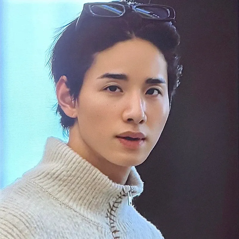 Recent activity shot of Sato Keigo (JO1)