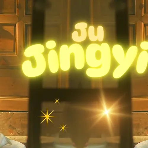 Behind-the-scenes cut of Ju Jingyi