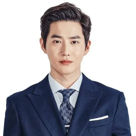 Behind-the-scenes cut of Suho (EXO)