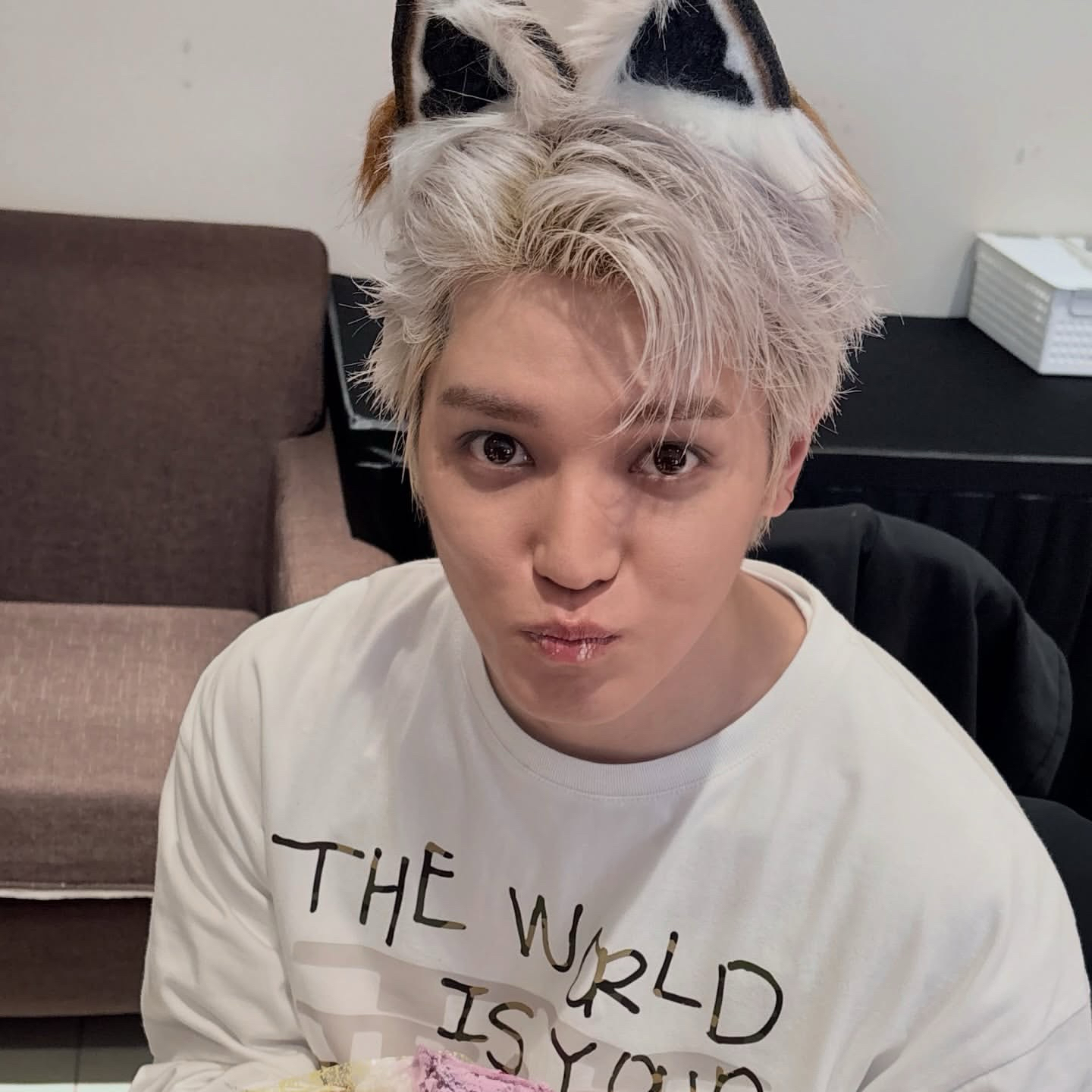 A moment captured by Taeyong (NCT 127)'s fan