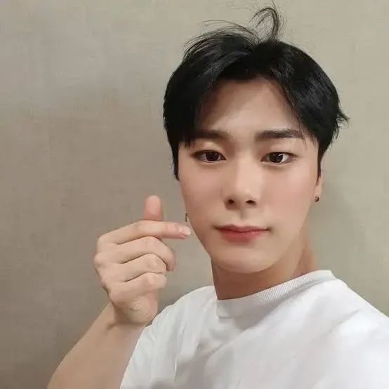 Recent activity shot of Moonbin (ASTRO)