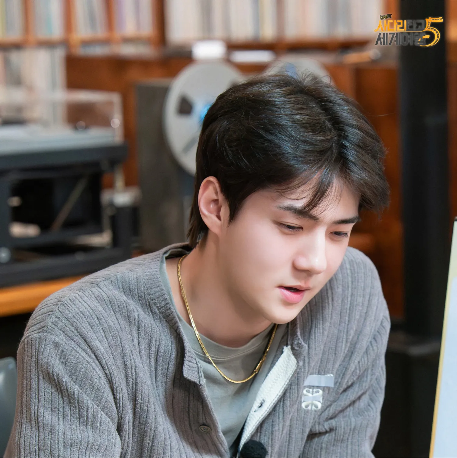 Behind-the-scenes cut of Sehun (EXO)