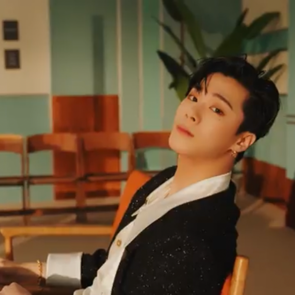 Recent activity shot of Moonbin (ASTRO)