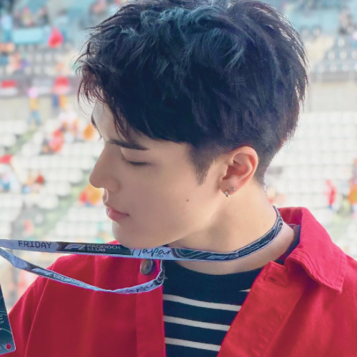 Recent activity shot of Maki (&TEAM)