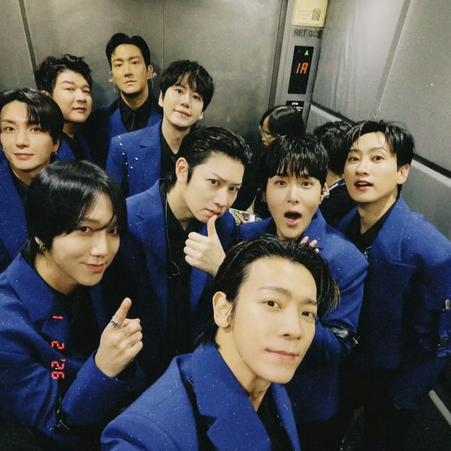 Momen yang diabadikan oleh penggemar Super Junior