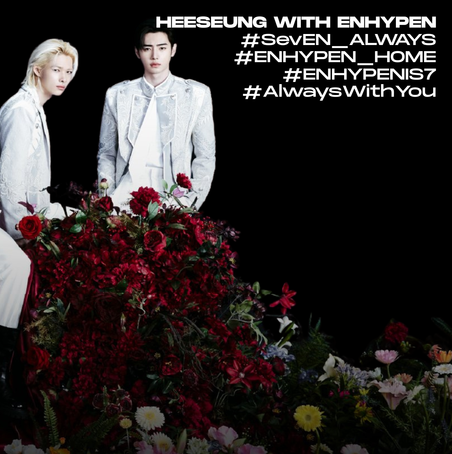 Recent activity shot of ENHYPEN