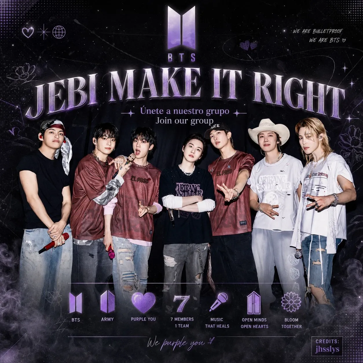 Recent activity shot of BTS