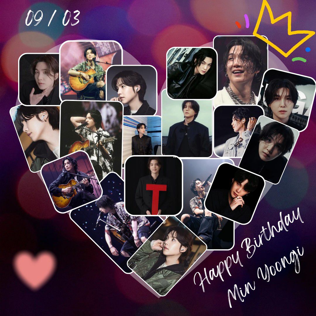 Recent activity shot of SUGA (BTS)