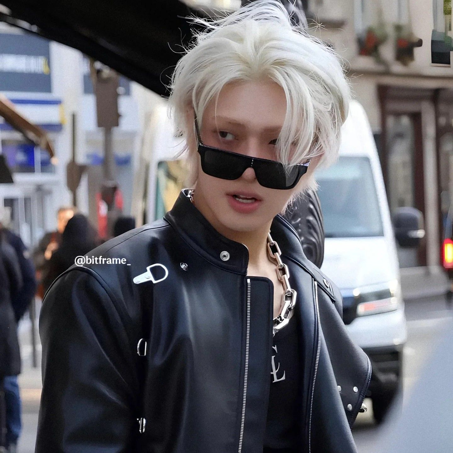 A moment captured by Mingi (ATEEZ)'s fan