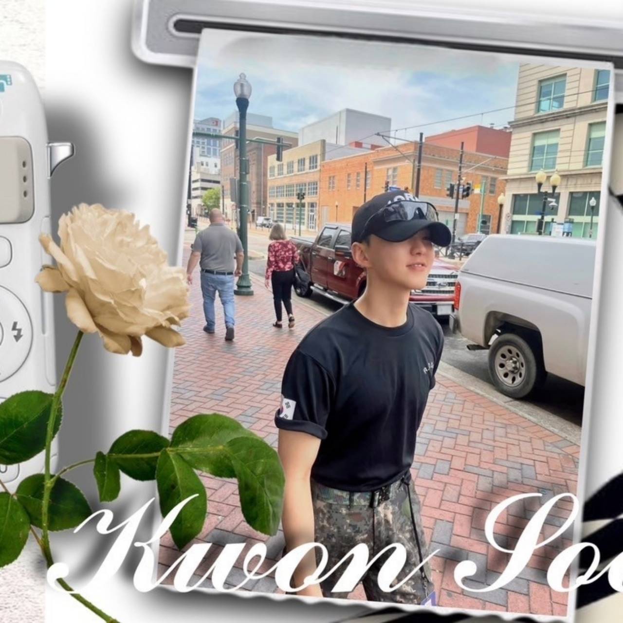 Recent activity shot of Hoshi (SEVENTEEN)