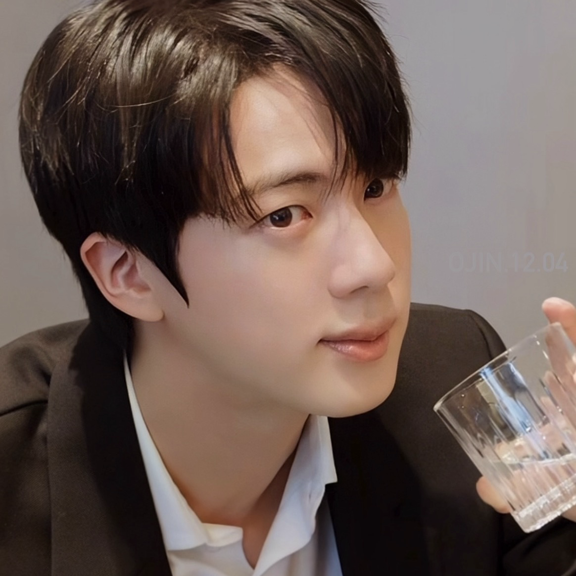 Recent activity shot of Jin (BTS)