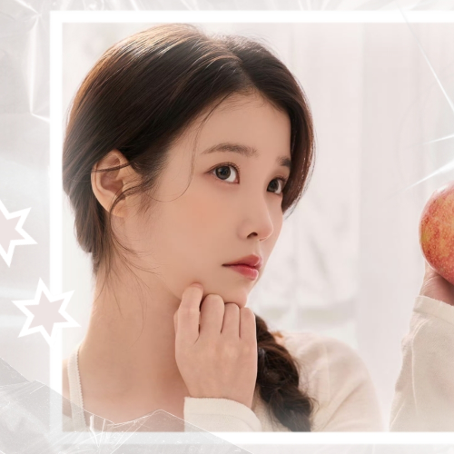Behind-the-scenes cut of IU