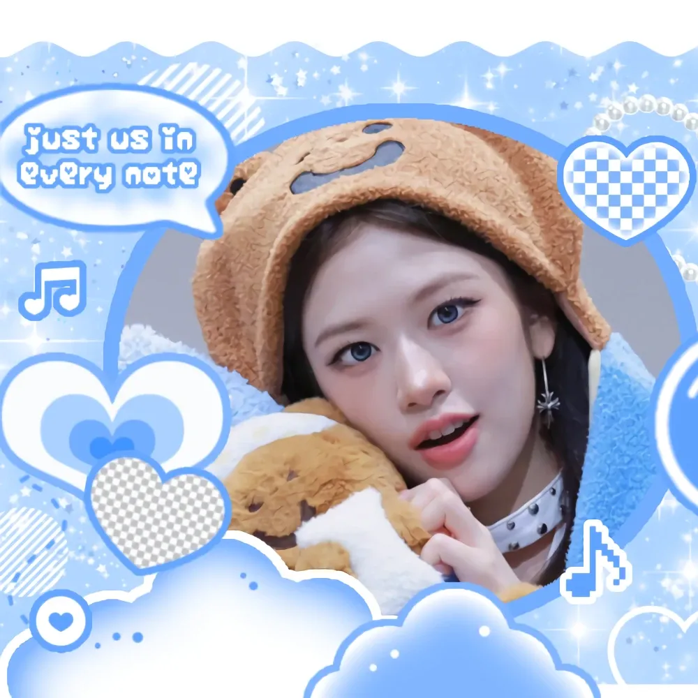A moment captured by An Yujin (IVE)'s fan