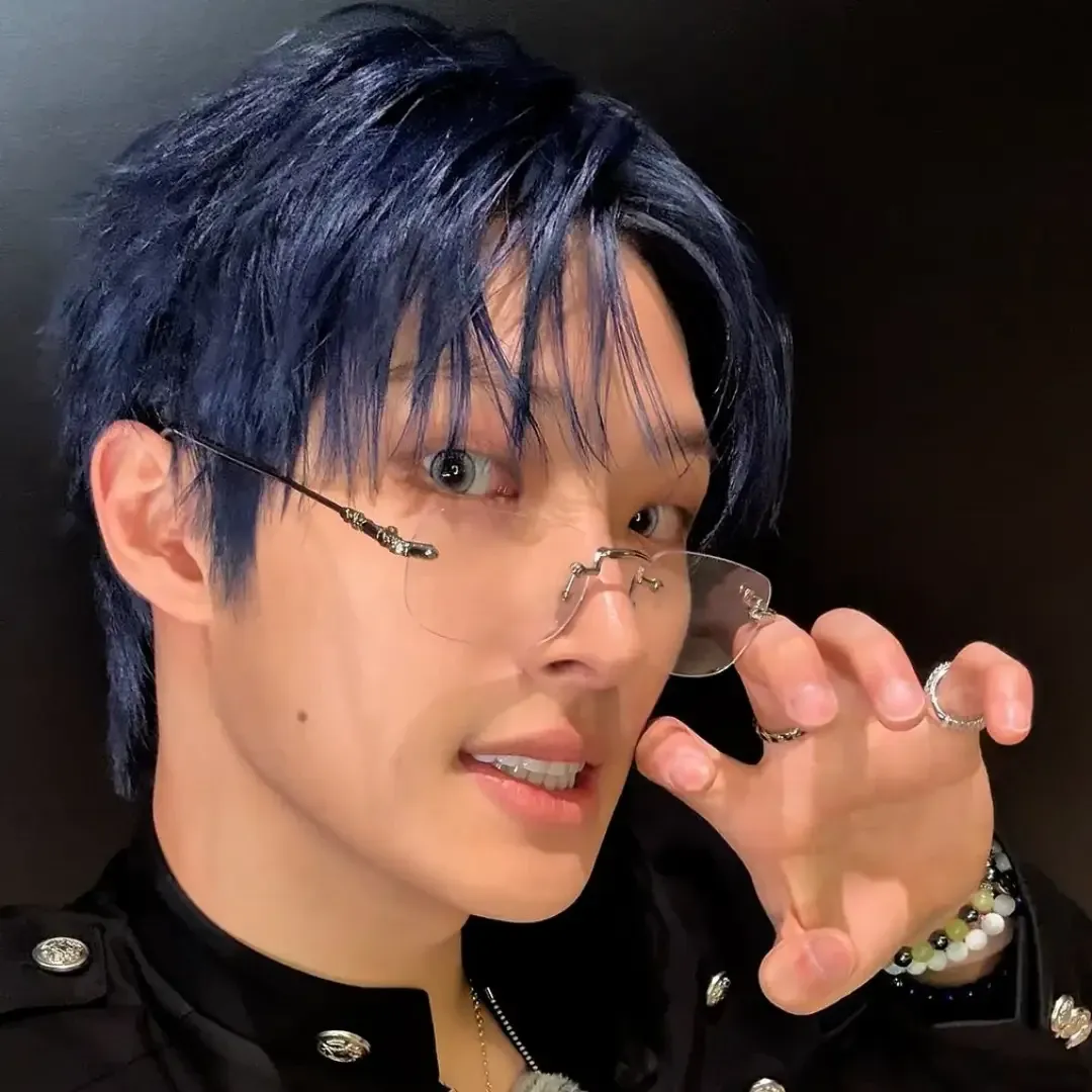 Recent activity shot of Mingi (ATEEZ)