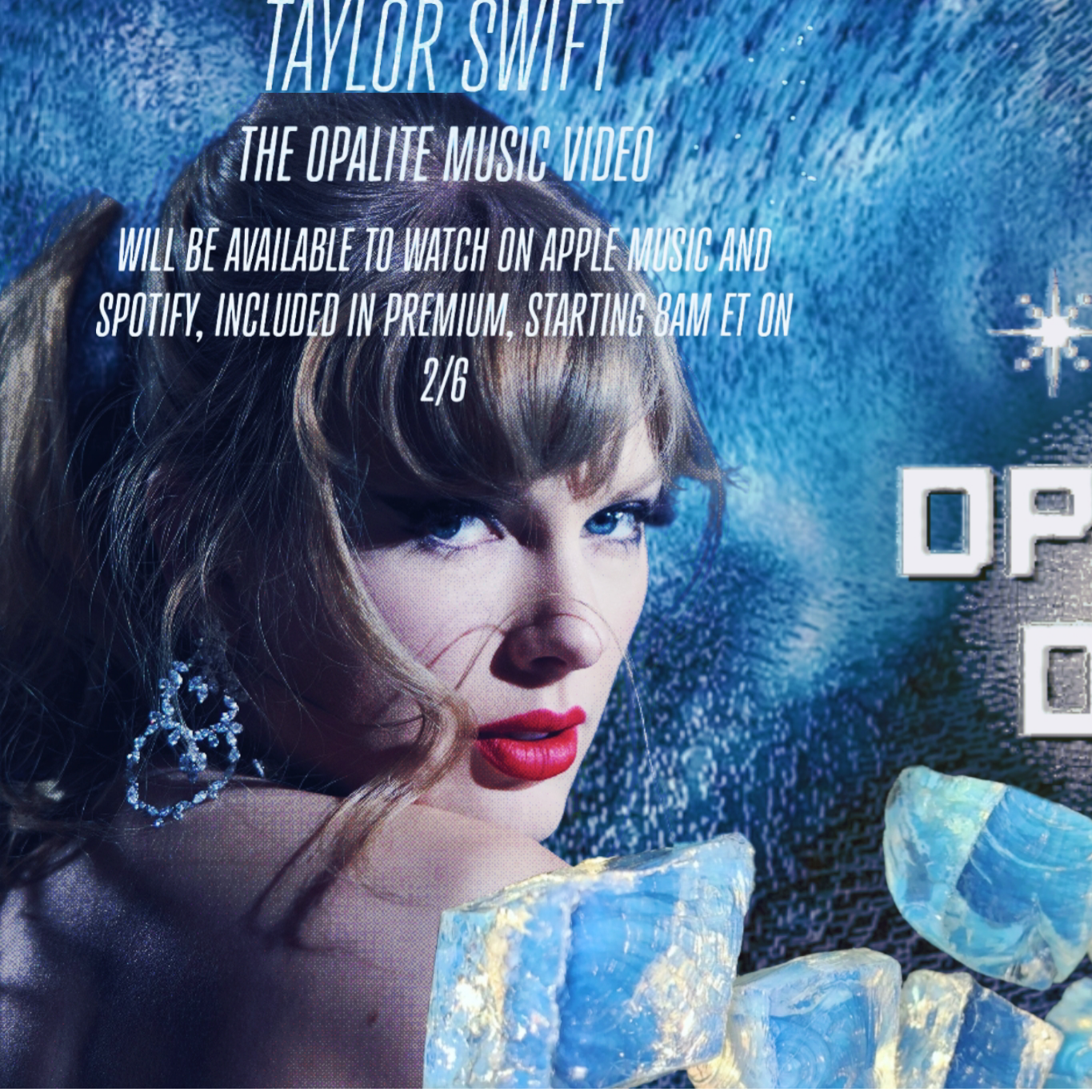 Behind-the-scenes cut of Taylor Swift