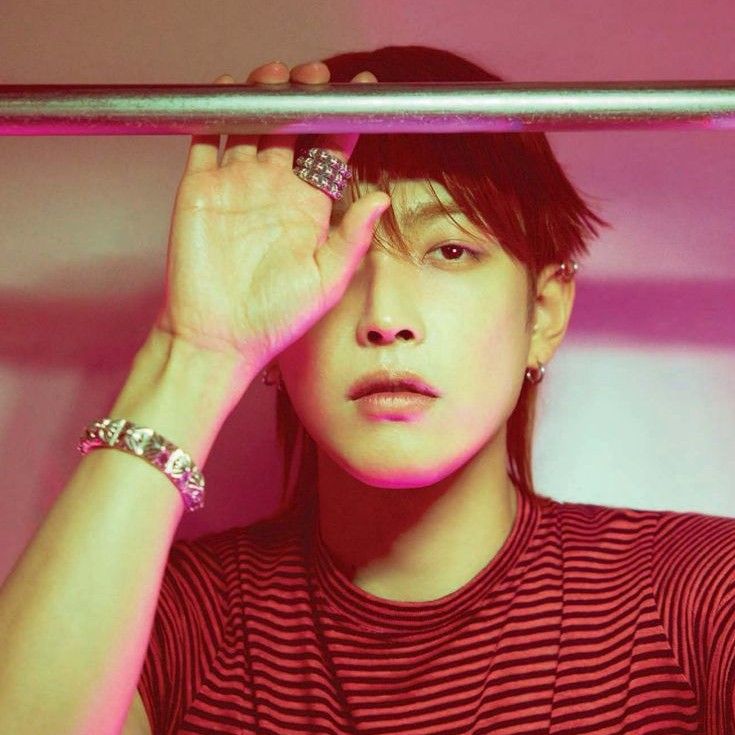 Recent activity shot of Hongjoong (ATEEZ)