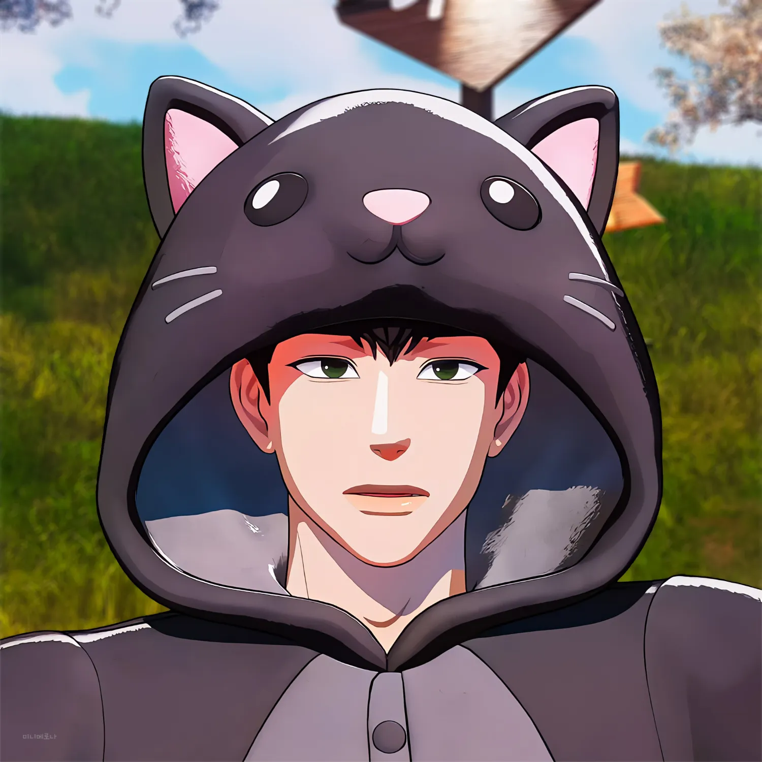 A moment captured by Hamin (PLAVE)'s fan