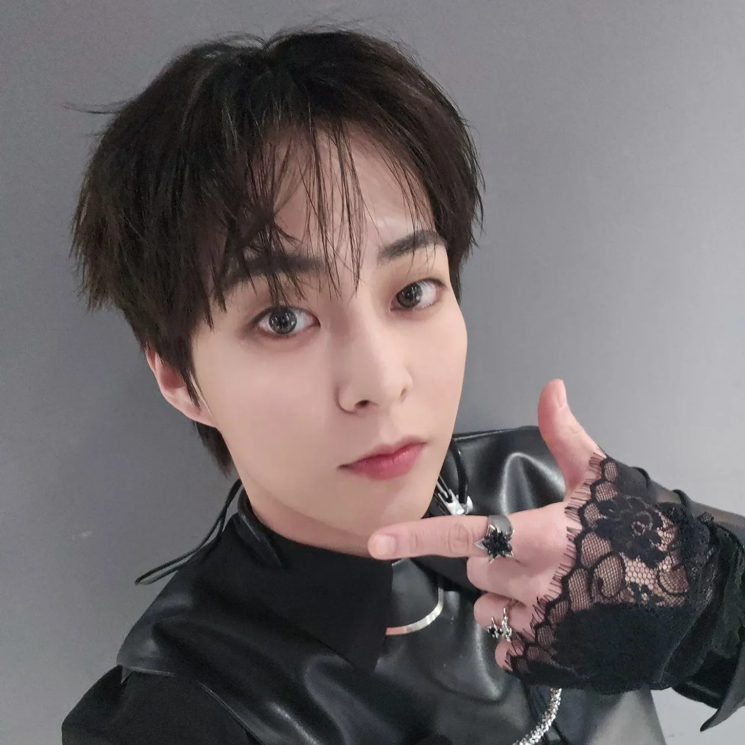 Recent activity shot of Xiumin (EXO)