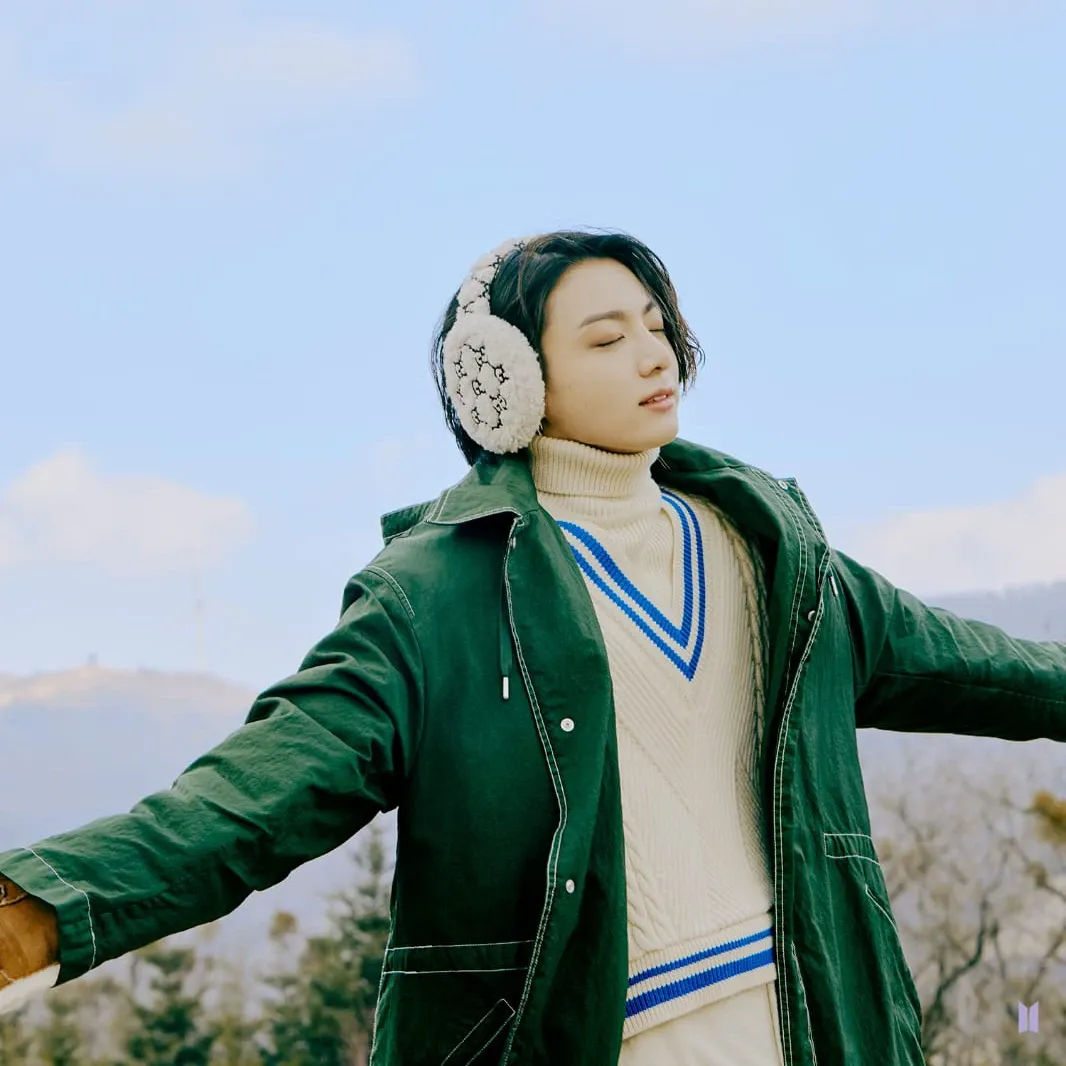 A moment captured by Jungkook (BTS)'s fan