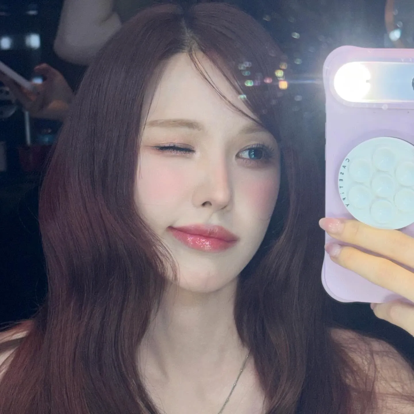 A moment captured by Wendy (Red Velvet)'s fan