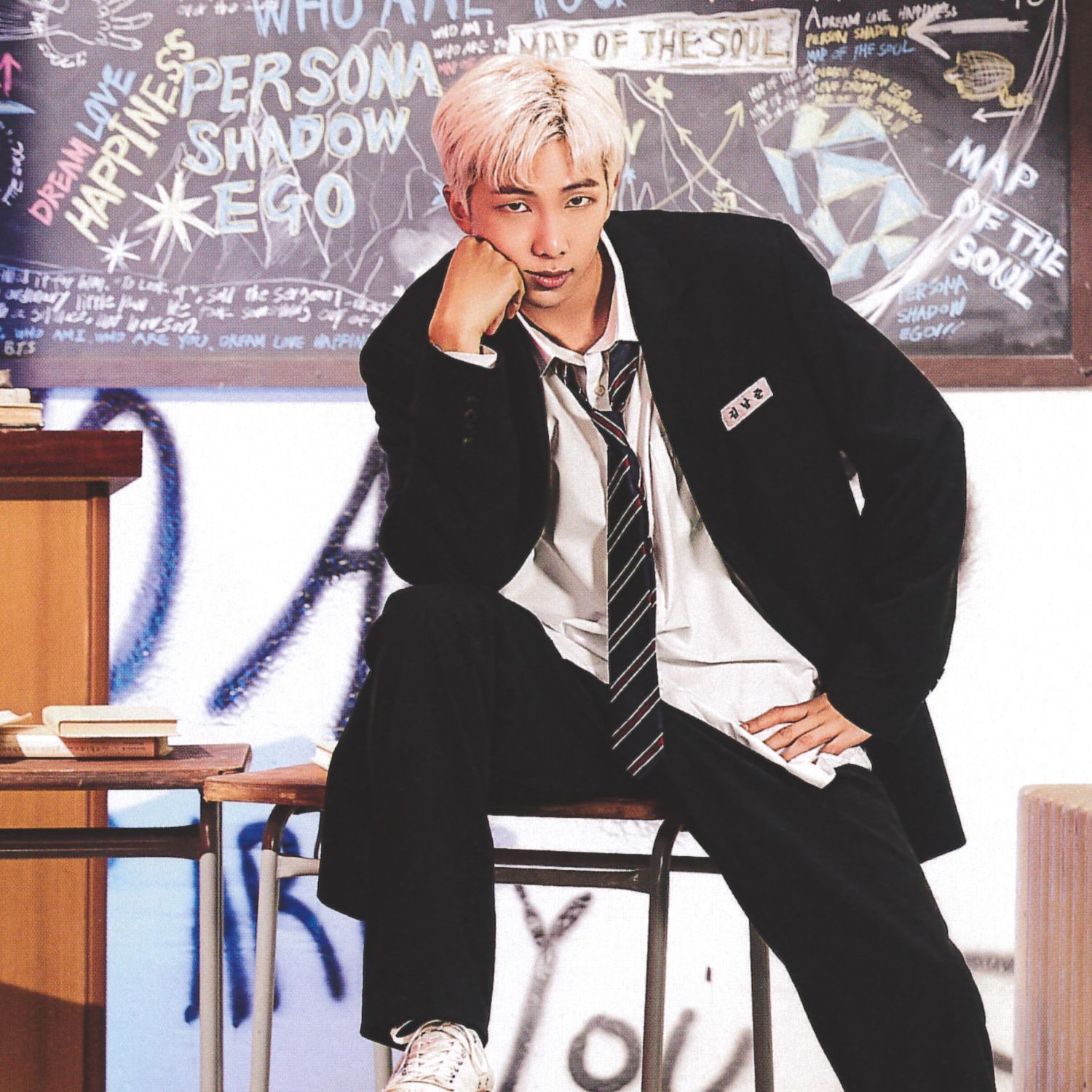 Recent activity shot of RM (BTS)