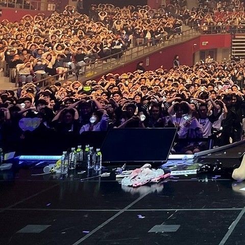 Shining profile picture of OH MY GIRL on today's Choeaedol