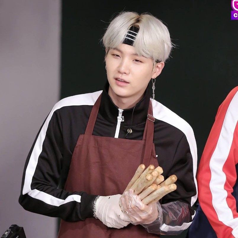 A moment captured by SUGA (BTS)'s fan