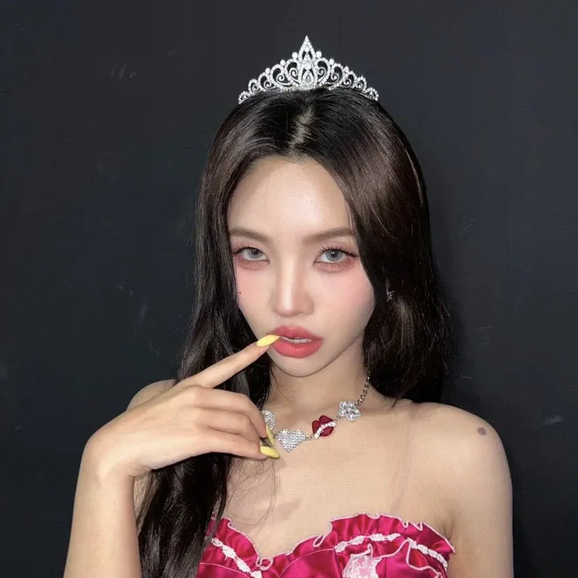 A moment captured by Soyeon (i-dle)'s fan