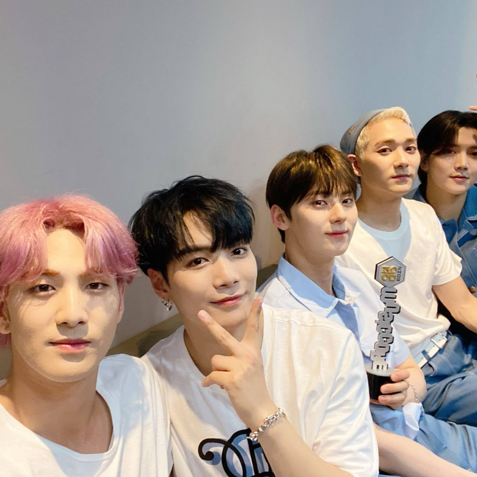 Recent activity shot of NU'EST