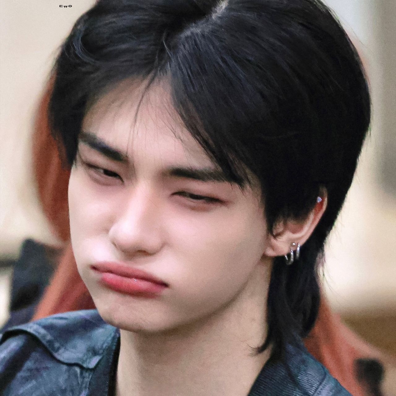 A moment captured by Hyunjin (Stray Kids)'s fan
