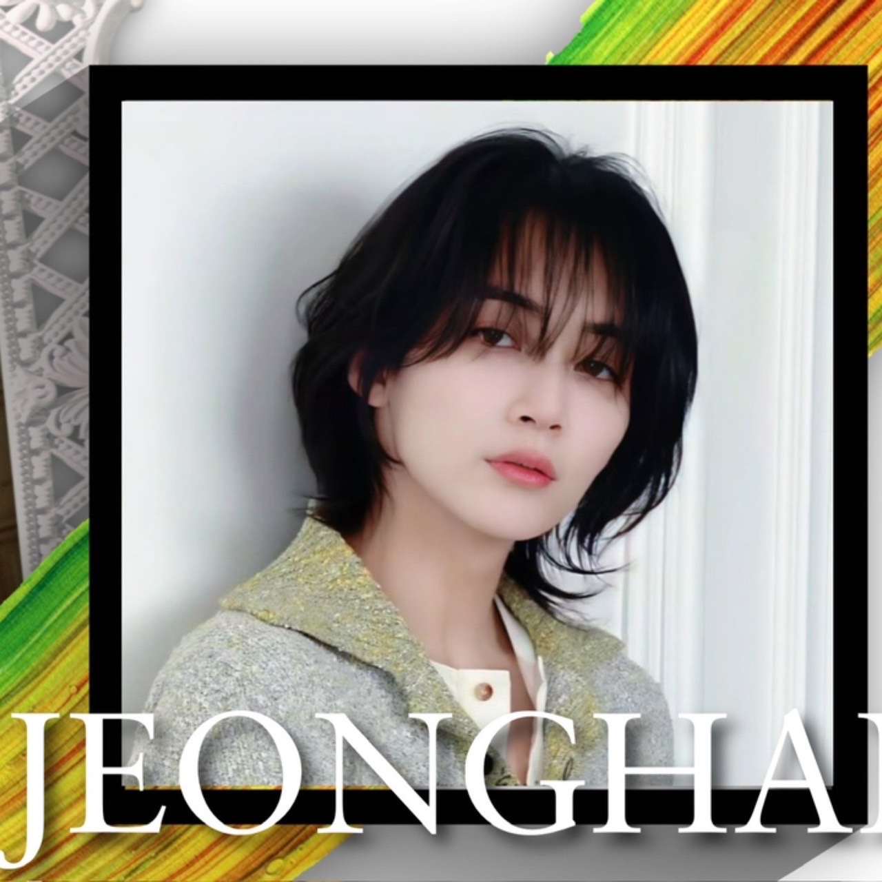 A moment captured by Jeonghan (SEVENTEEN)'s fan